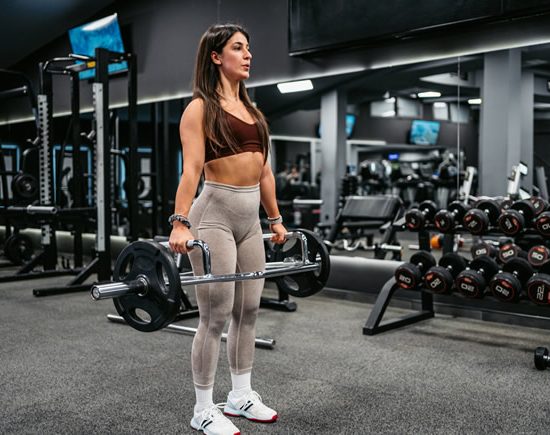 woman in gym